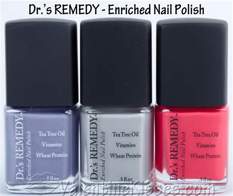 Valentine Kisses Dr S Remedy Enriched Nail Polish In Lovely Lavender