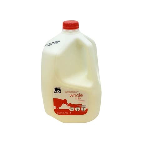 Food Lion Milk Whole Jug 1 Gal Delivery Or Pickup Near Me Instacart