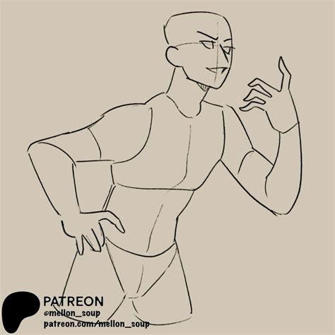 Mellonsoup Patreon Figure Drawing Reference Drawing Reference