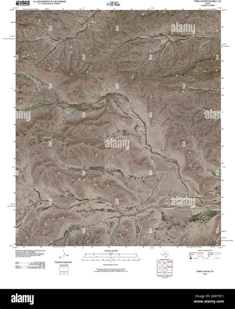 Canyon texas map hi-res stock photography and images - Alamy