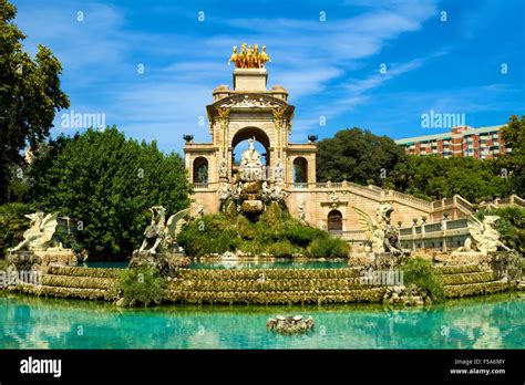 Citadel Park In Barcelona Spain Stock Photo Alamy