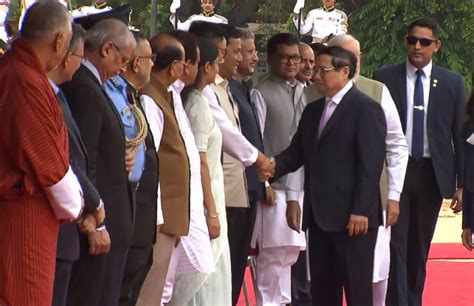 Vietnam PM Pham Minh Chinh Accorded Ceremonial Reception At Rashtrapati