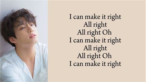 Bts Make It Right Easy Lyrics Youtube