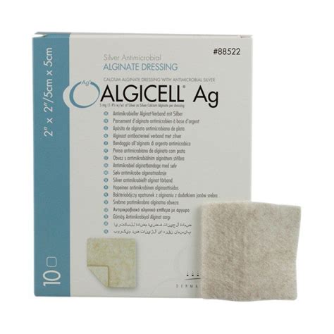 Buy Algicell Ag Calcium Alginate Dressing With Antimicrobial Silver At