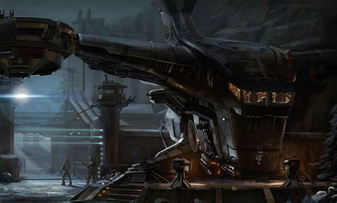 Научная Фантастика Космический Корабль Обои | Concept art world ...