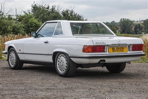 1988 Mercedes Benz 300sl R107 2299 Arctic White With Beige Leather