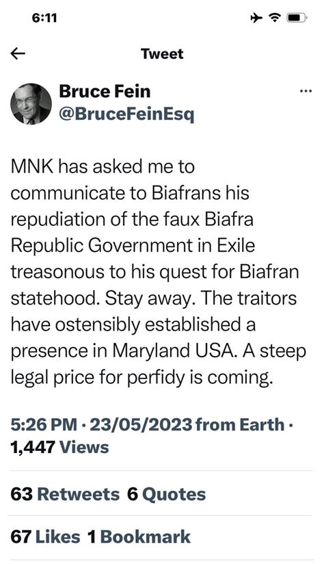 Isaiah Uba Official On Twitter Nnamdi Kanu Condemned Simon Ekpas