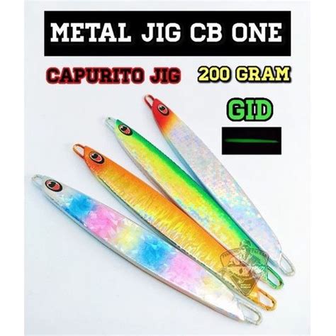 Jual METAL JIG COPY CB ONE JIG JIGGING GID Shopee Indonesia