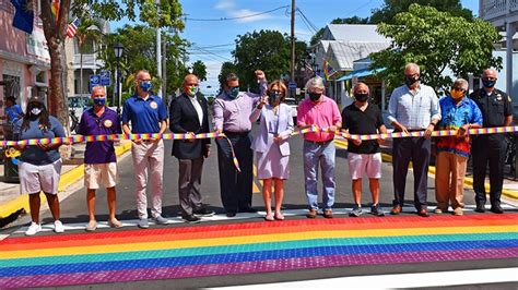 Key West Installs New Permanent Rainbow Crosswalks Fox 10 Phoenix