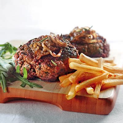 Recette Steak Hach Aux Oignons Caram Lis S Frije