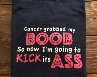 Kick Cancers Ass Etsy