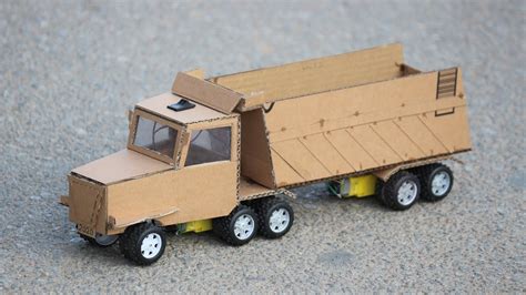 How To Make A Truck Amazing Cardboard Diy Truck Youtube