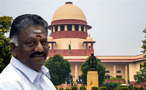 Supreme Court Upholds Madras HC Decision In DA Case Former TN CM O