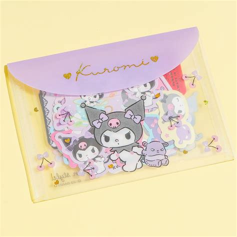 Kuromi Playful Sticker Set With Case – Blippo