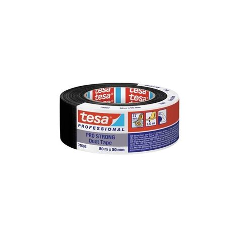 TESA DUCT TAPE PRO STRONG 74662 00002 00 BANDE DE RÉPARATION NOIR L X