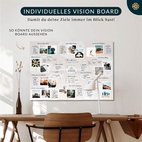 Vision Board Set Liebes Zukunfts Ich Vision Board Visionen