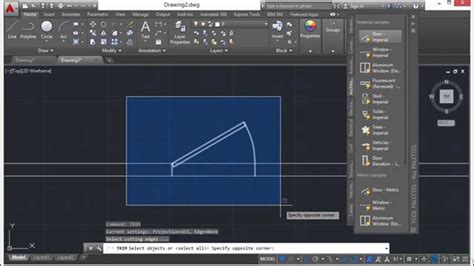 Autodesk Autocad Tutorial A Quick Run Through Of Autocad