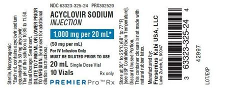 Acyclovir Injection Fda Prescribing Information Side Effects And Uses