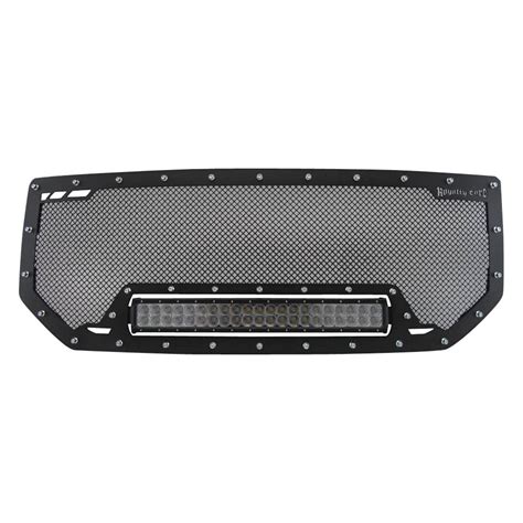 Royalty Core® Gmc Sierra 2016 1 Pc Rcrx Led Race Line Design Custom Painted Mesh Main Grille