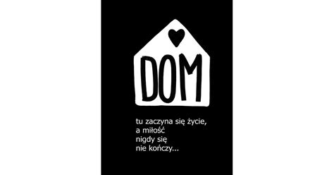 dom black - plakat - Galeria Plakatu