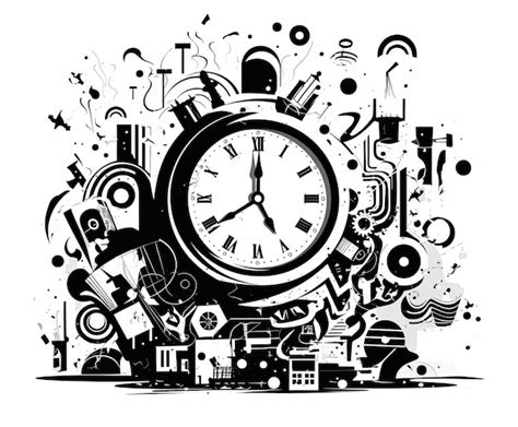 Premium Photo Alarm Clock Vector Illustration With Various Different