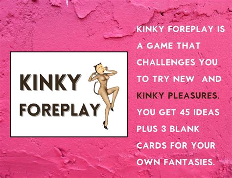 Kinky Foreplay Game Sex Games Naughty T For Him Sexy Games Kinky