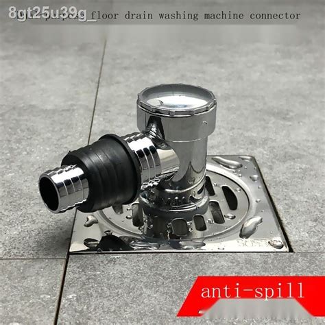 Washing Machine Floor Drain Special Joint Sewer Pipe Floor Leak Anti