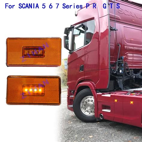 Enqu Ter De Position Lat Ral 4LED Pour SCANIA P R T SERIES P N 2052119