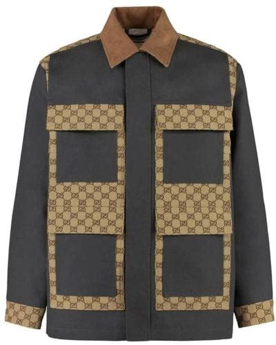 Green Gucci Jackets For Men Lyst