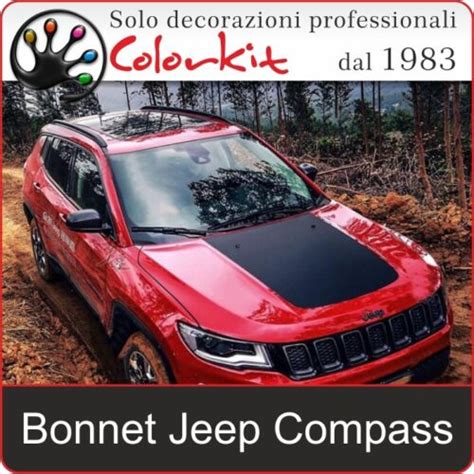 Adesivo Per Cofano Bonnet Jeep Compass By Colorkit 001432 Ebay