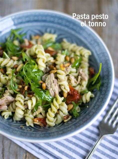 Koude Pasta Salade Met Tonijn En Pesto Artofit