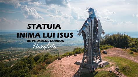 Statuia Inima Lui Iisus De Pe Dealul Gordon Jud Harghita Romania