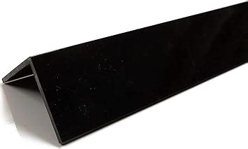 PVC Angle Corner Trim Black Plastic 90 Degrees Angle Trim 2x1 Metre