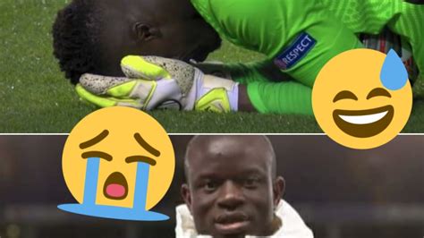 Edouard Mendy Et Ngolo KantÉ En Larmes Dans Les Bras De Leurs Maman