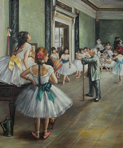 Ballet Painting Ballet Art Oil Painting On Canvas Art Painting Ballet Dancers Ballerine