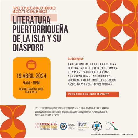 Literatura puertorriqueña de la isla y su diáspora Instituto de