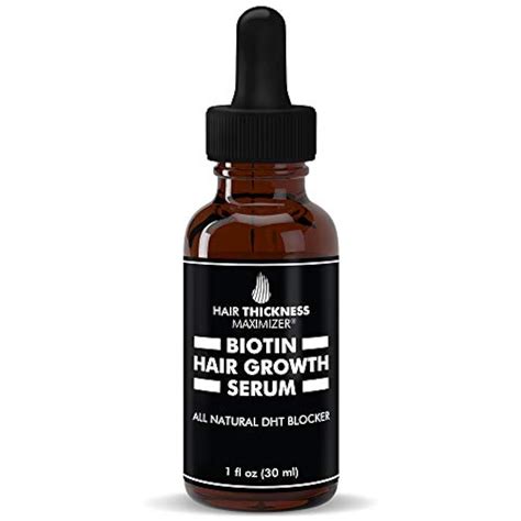 Hair Growth Serum With Biotin Oil Hair Thickness Maximizer For Hair