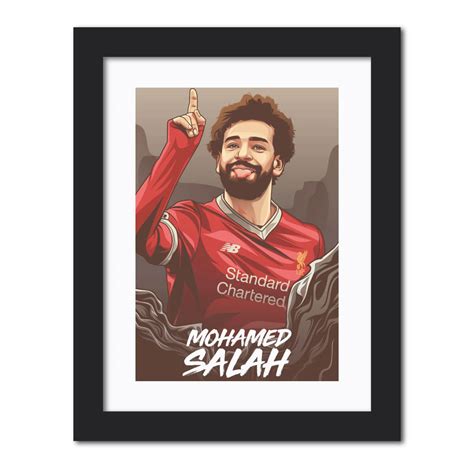 Mohamed Salah Liverpool FC Painting - Tenorarts