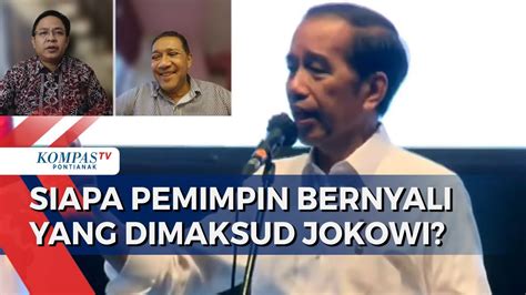 Di Hadapan Relawan Jokowi Pesankan Pilih Pemimpin Bernyali Apa