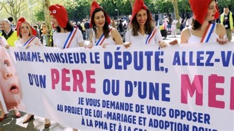 Thousands Gather In Paris For Anti Gay Marriage Protest