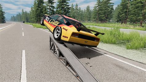 Satisfying Rollover Crashes 1 BeamNG Drive YouTube