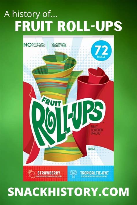 Fruit Roll Ups (History, Flavors, FAQ & Pictures) - Snack History