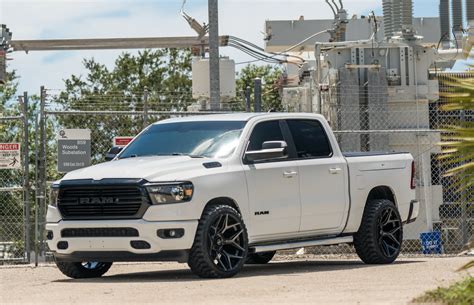 Ram 1500 4play Wheels 4p63 22x12 305x40x22 Nitto Tire Clinched Wide