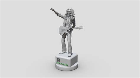 Bob Marley 3d Printable Buy Royalty Free 3d Model By Ronnieyonk