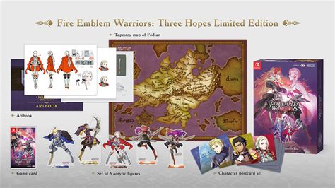 Fire Emblem Warriors Three Hopes Limited Edition Now Available Preorder On The My Nintendo