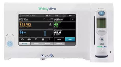 Hill Rom Welch Allyn Connex Spot Monitor User Guide