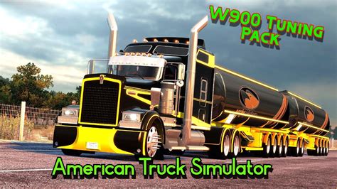 Kenworth W900 Tuning Pack Pesticides Delivery American Truck