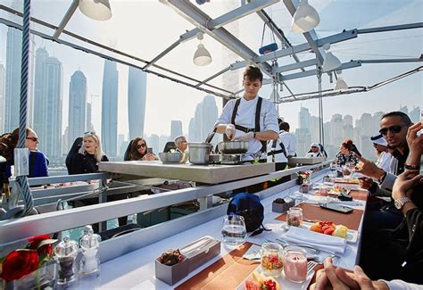 In Pictures Dinner In The Dubai Sky Preview Arabian Business Latest