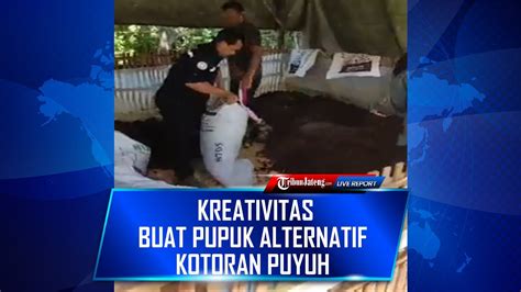 Petani Talun Pati Buat Pupuk Alternatif Untuk Antisipasi Kelangkaan