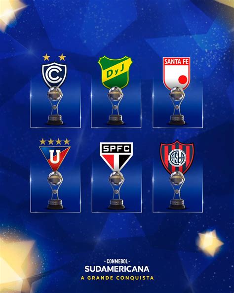 Conmebol Sudamericana On Twitter Os Campe Es Da Conmebol